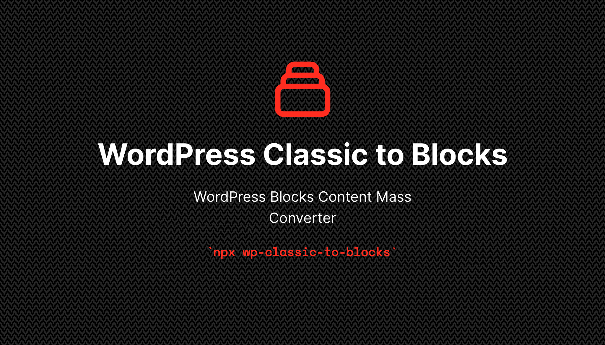 WordPress Classic to Blocks Content Mass Converter