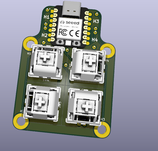 Pathfinder Fidget RGB Macropad, from the project README