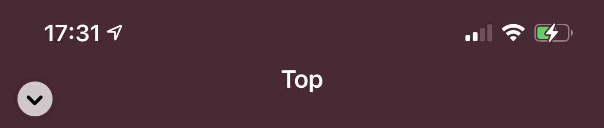 Round close button