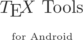 Logo for TeX Tools