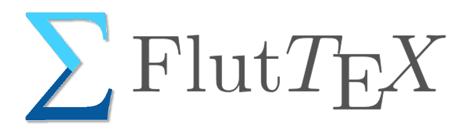 Logo for fluttex