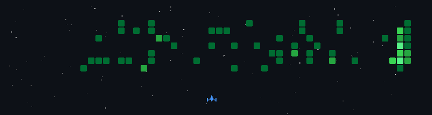 Animated Space Shooter contribution game