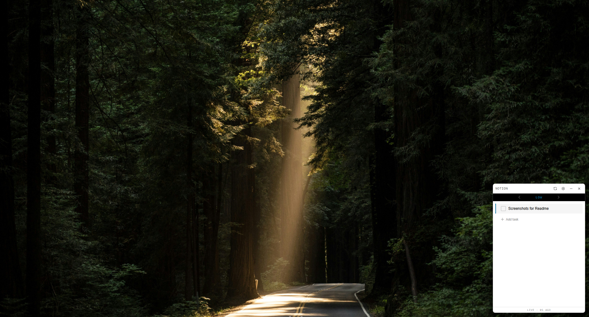 TaskWidget for Notion