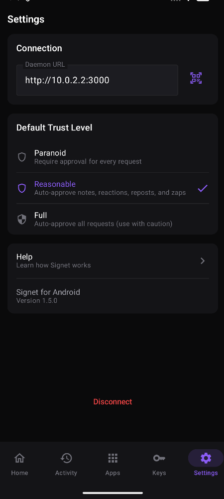 Android Settings