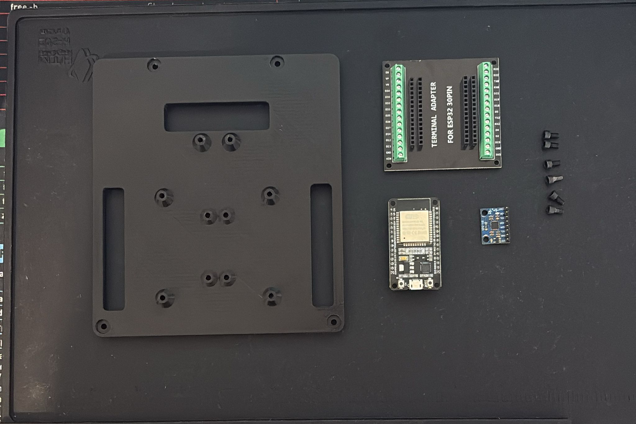 Top plate components