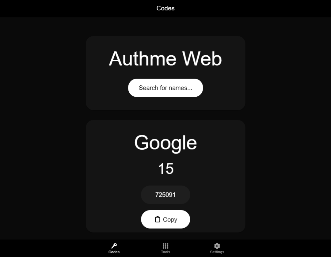 GitHub - Levminer/authme-web: Web app for Authme the cross-platform two ...