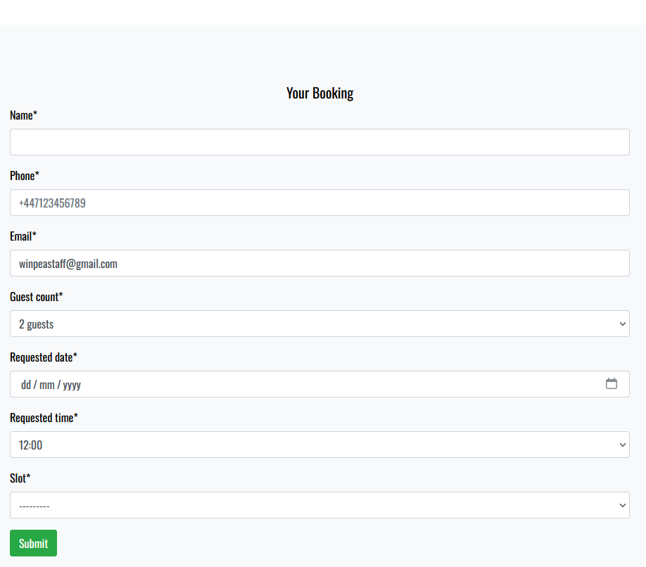GitHub - Code-Institute-Submissions/CI_PP5_WINPEA-1: Fullstack E ...