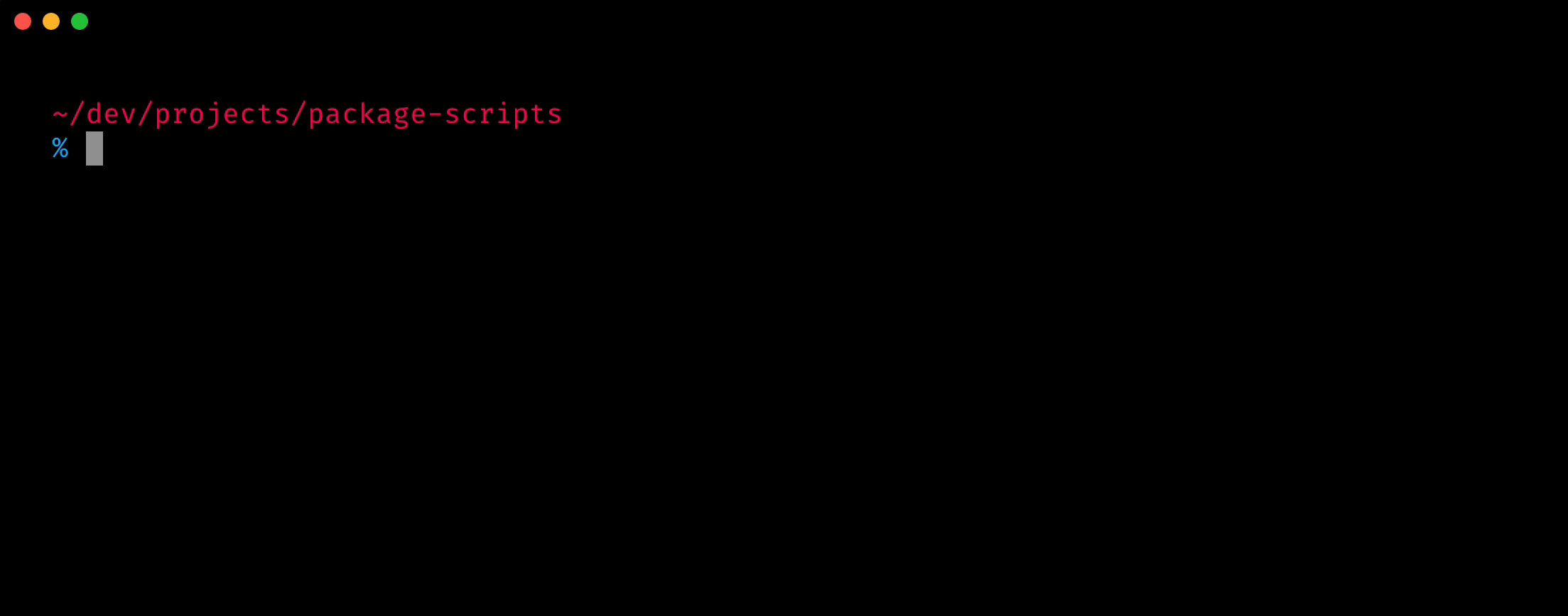 usage example