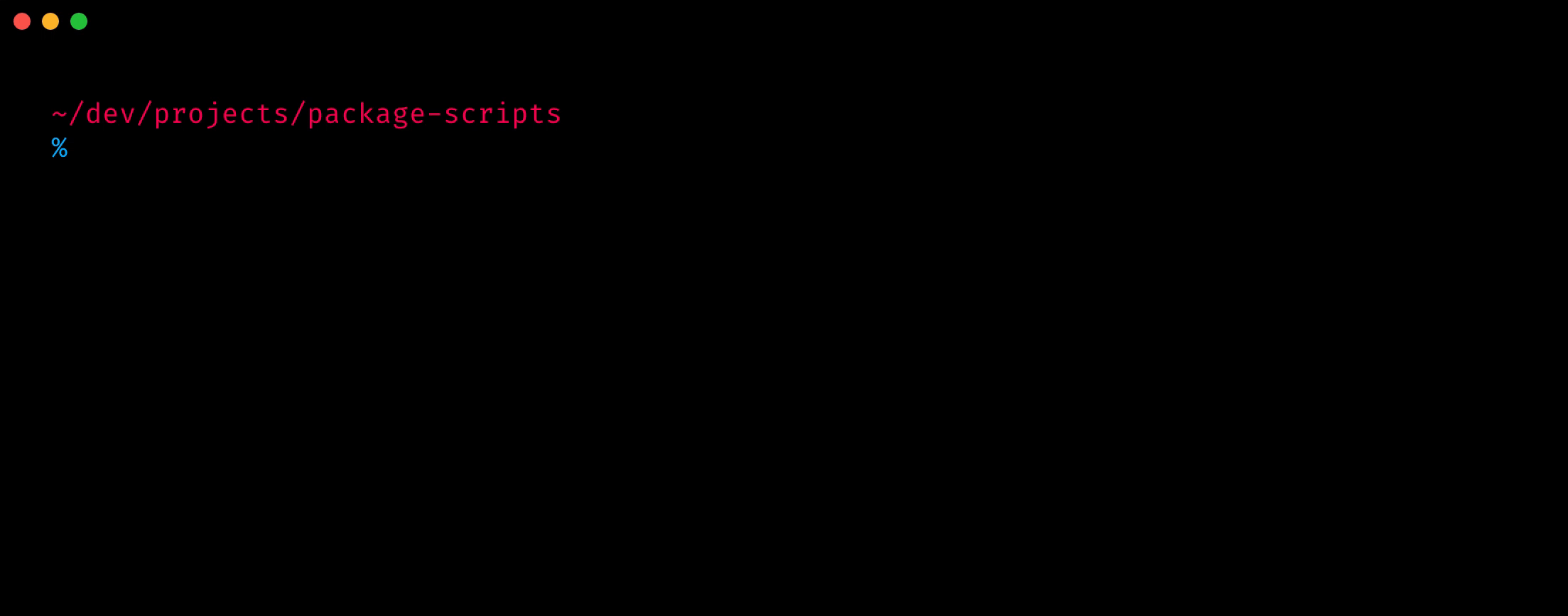 usage example