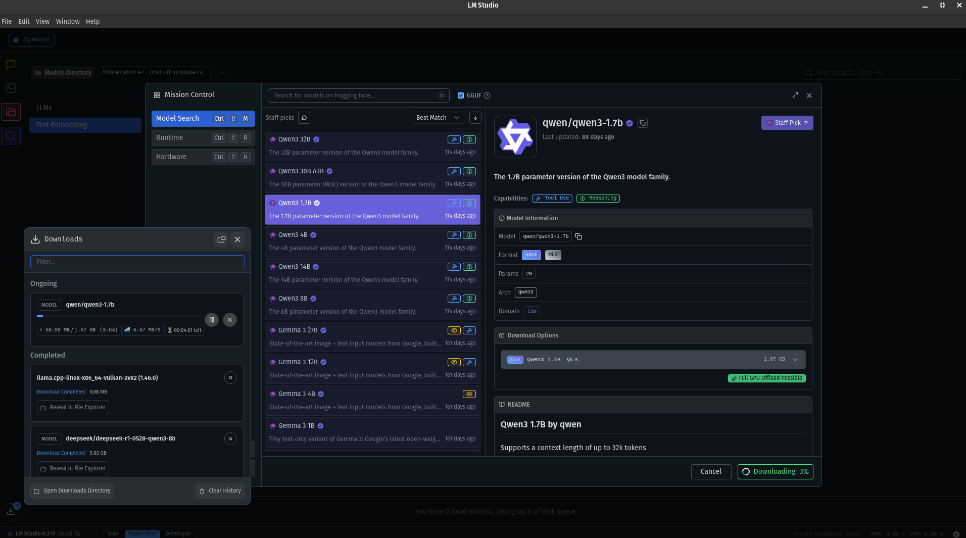 LM Studio screenshot