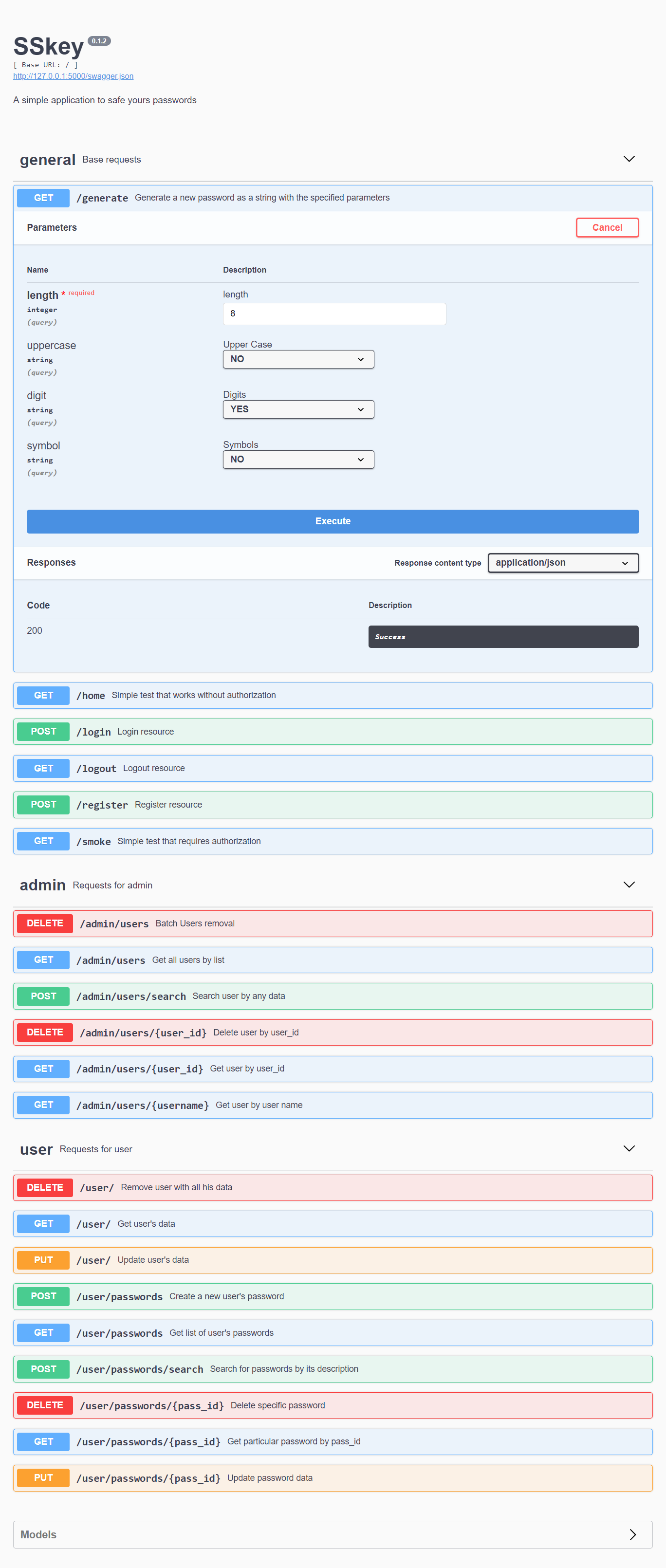 GitHub - LialinMaxim/SSkey: REST aplication