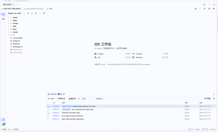 Project 工具窗
