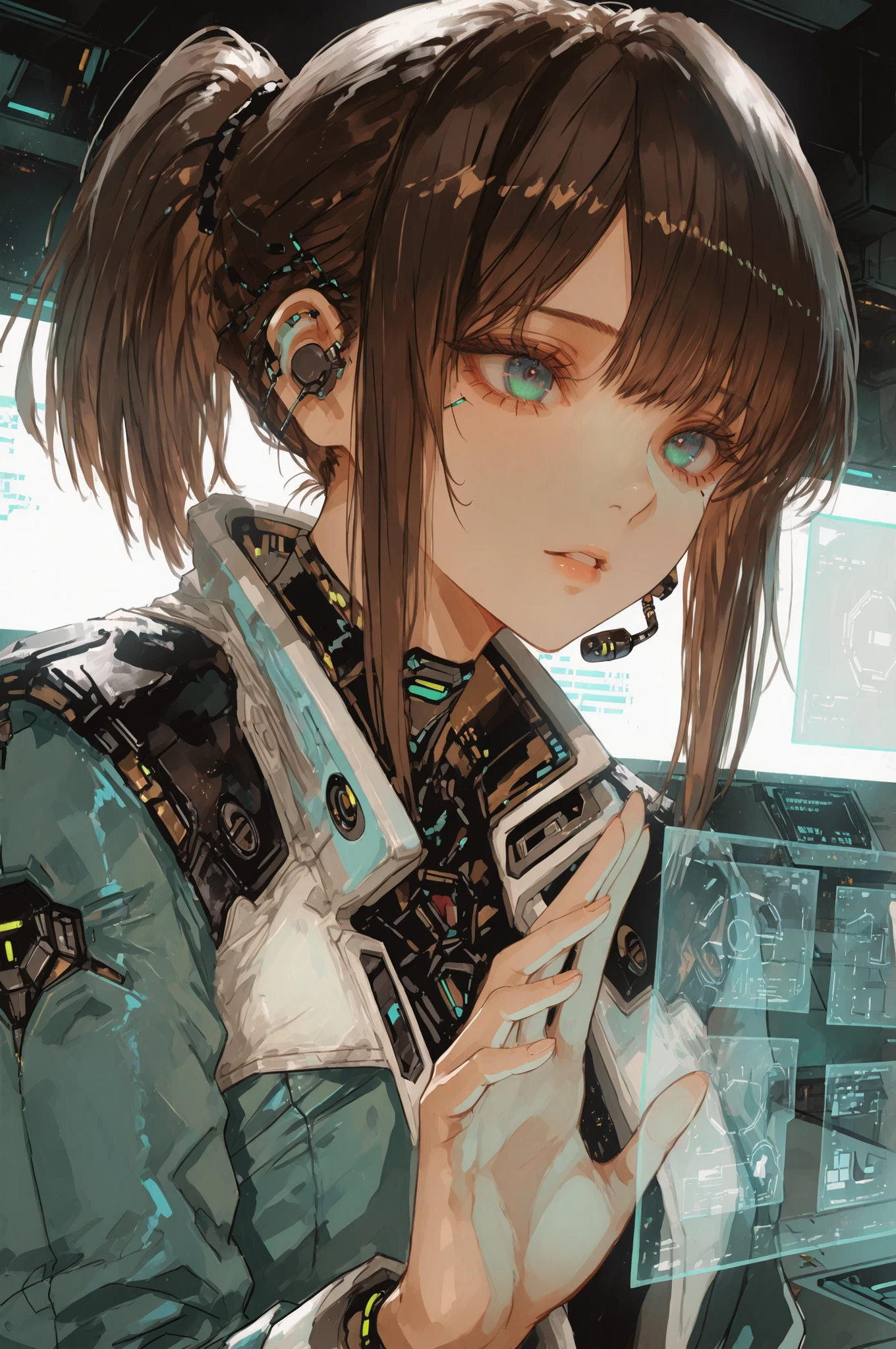 莉娜·柯蒂斯立绘