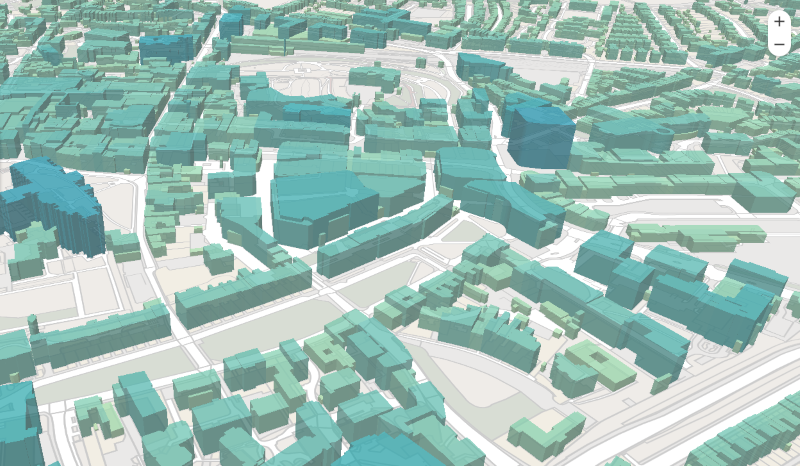 Image of Exeter 3D buildings