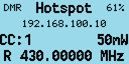 Hotspot-Bildschirm