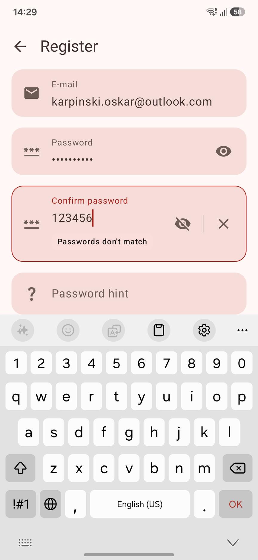 Screenshot 2 of LibrePass — opens full size