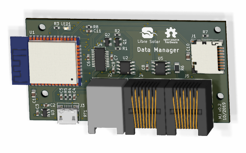 Data Manager PCB