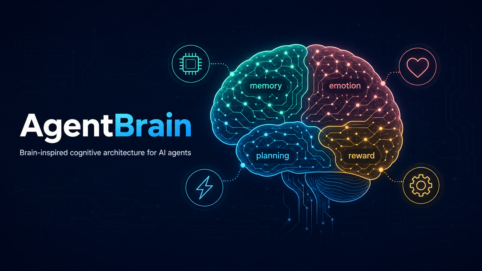AgentBrain — brain-inspired cognitive architecture for AI agents