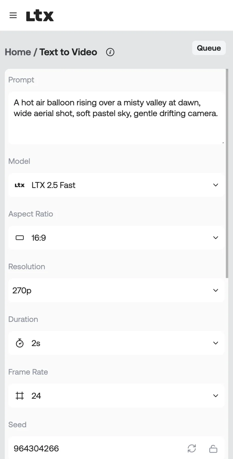 Remote home screen on a phone