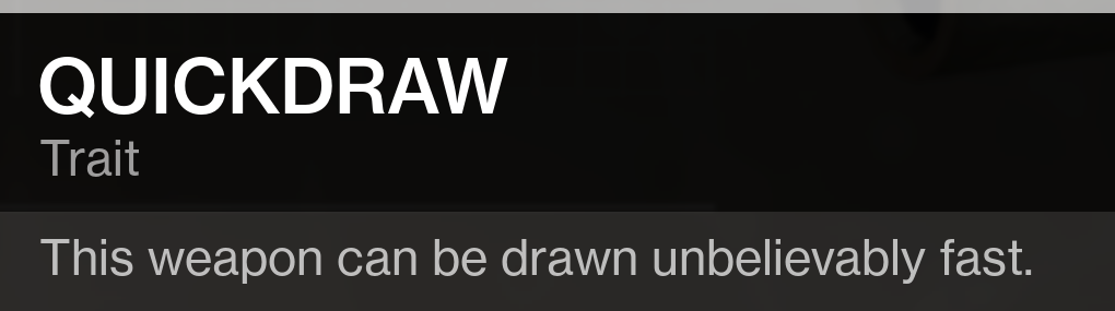 Quickdraw description