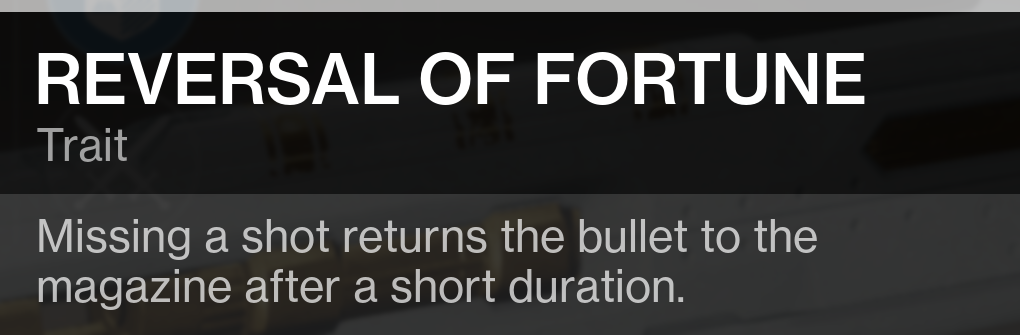 Reversal of Fortune description