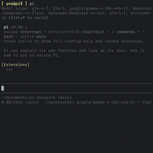 The /research-config settings TUI