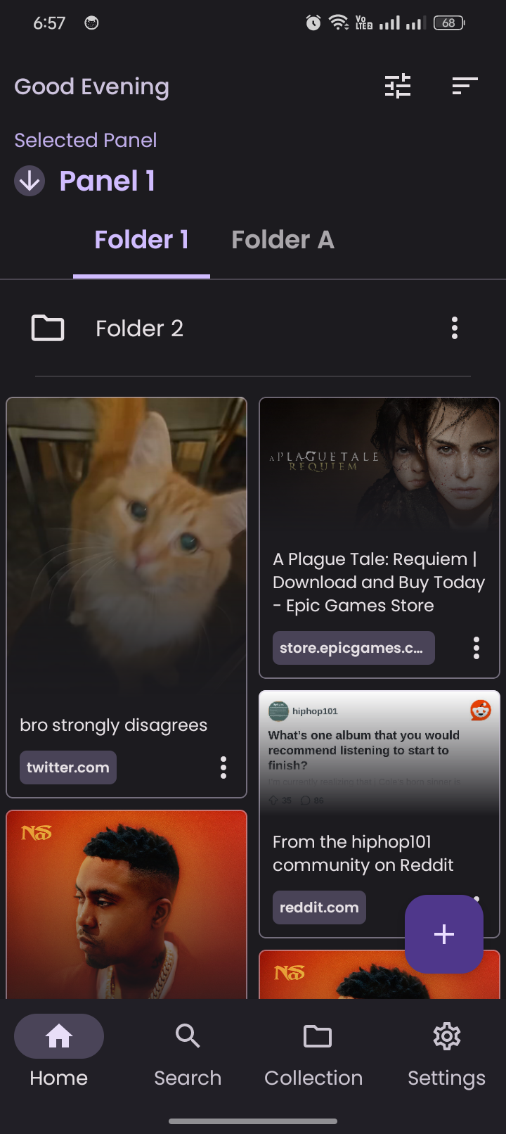 Screenshot 2 of Linkora — opens full size
