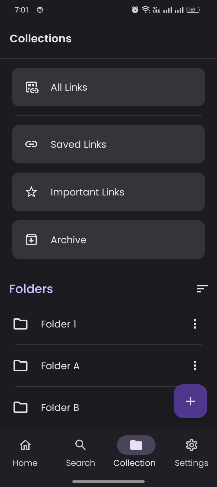 Screenshot 5 of Linkora — opens full size