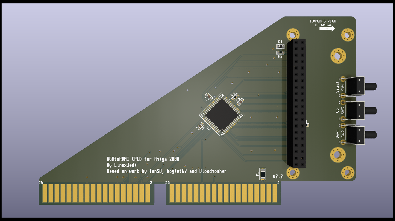 Amiga 2000 CPLD Slot