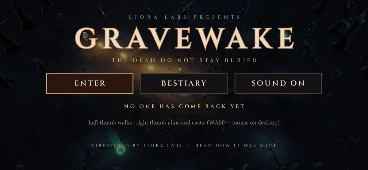 Gravewake screenshot