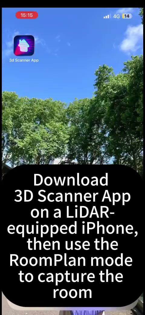 Scan your room tutorial