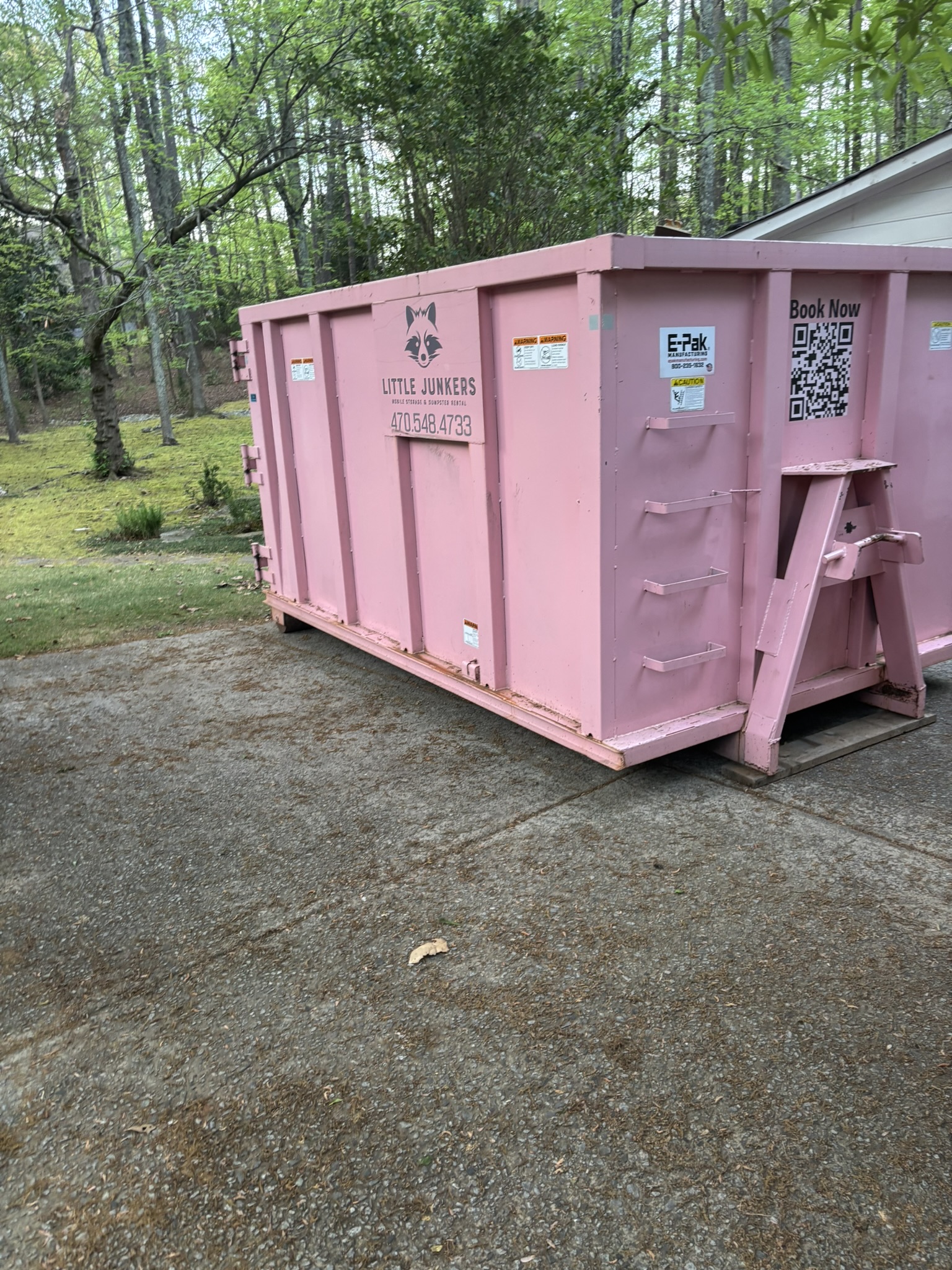 21 Yard Dumpster Rental Fayetteville GA - The Big Junker