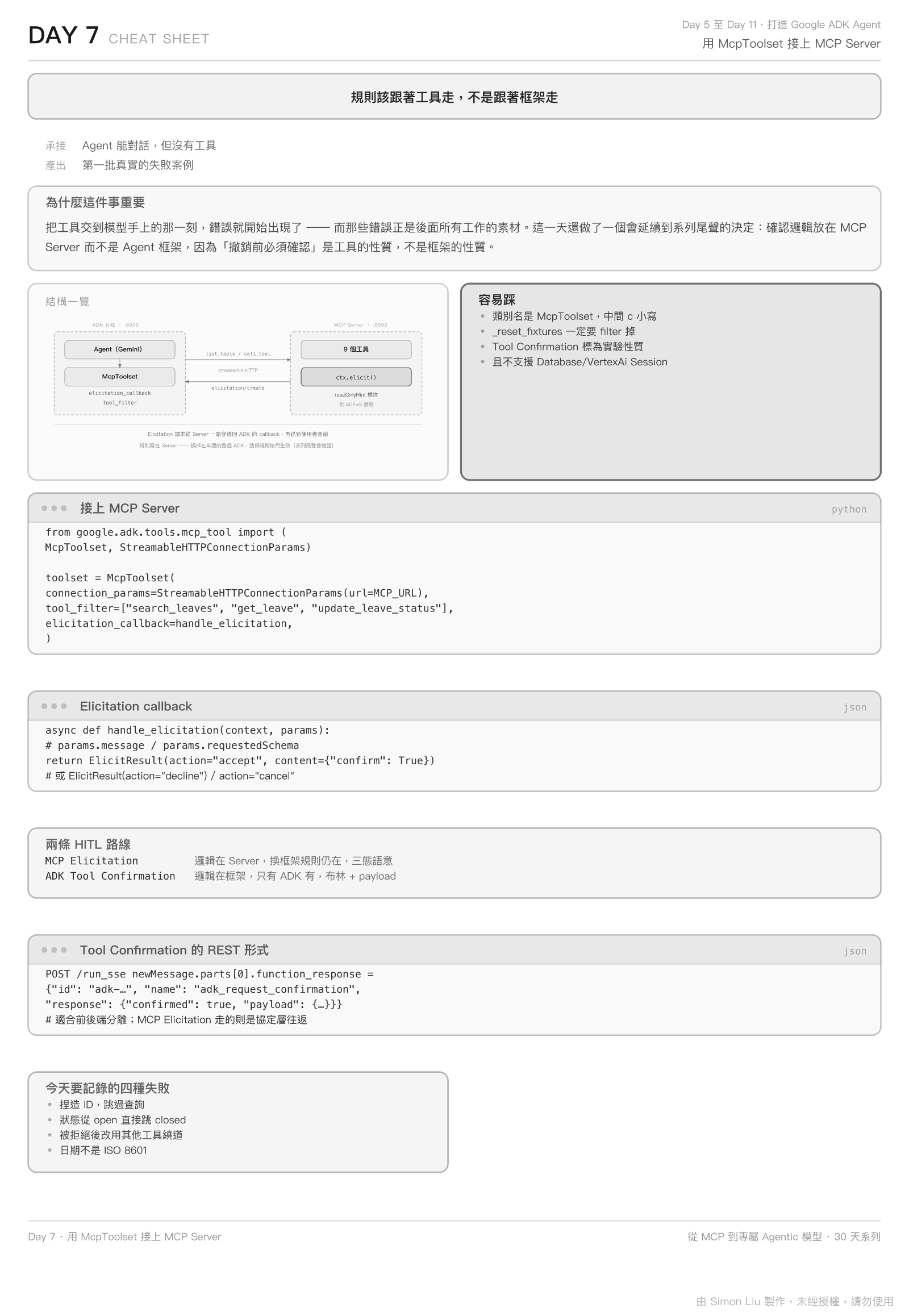 Day 7 Cheat Sheet：指令、參數與容易踩的地方