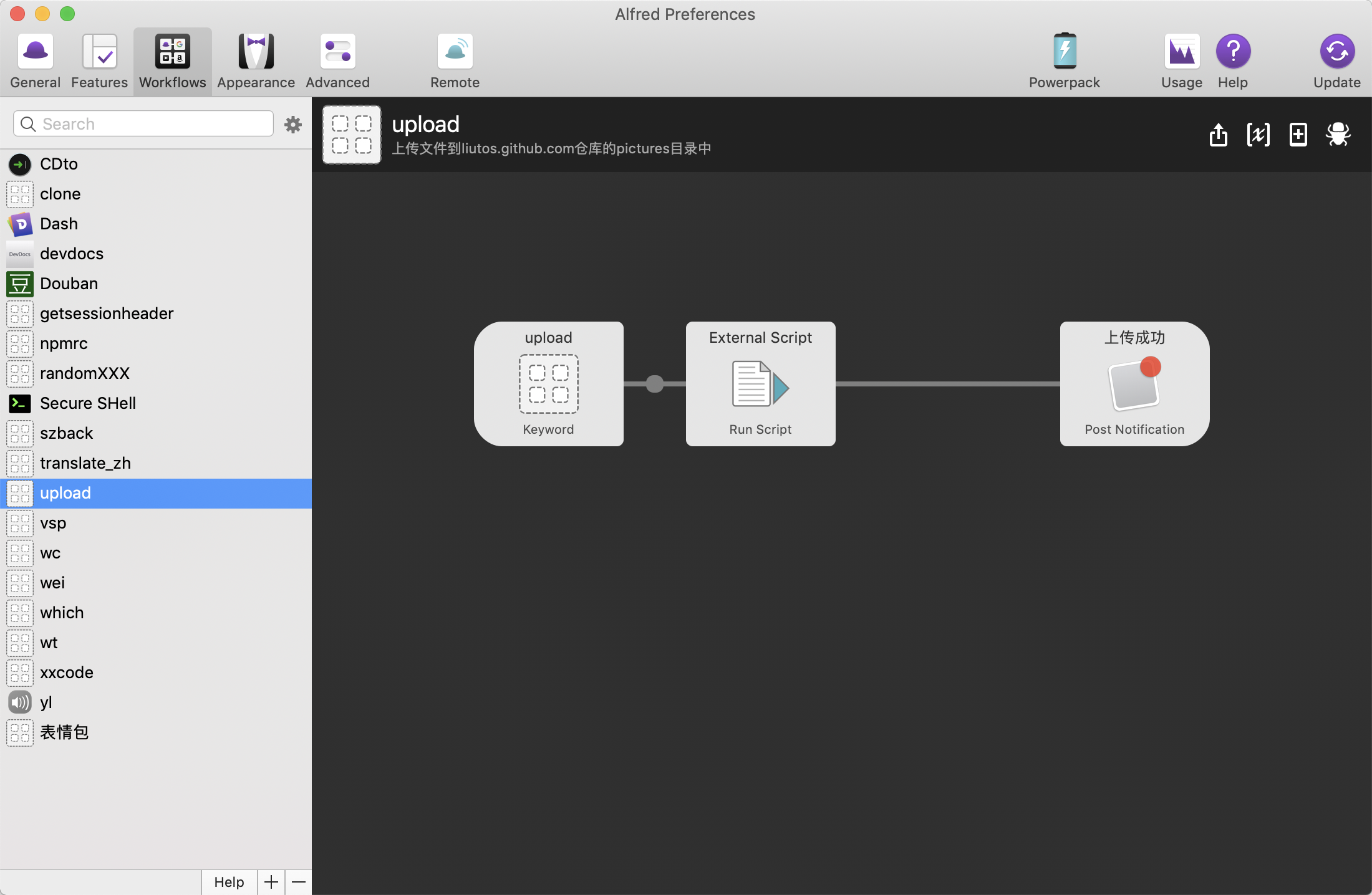 upload Workflow的全貌