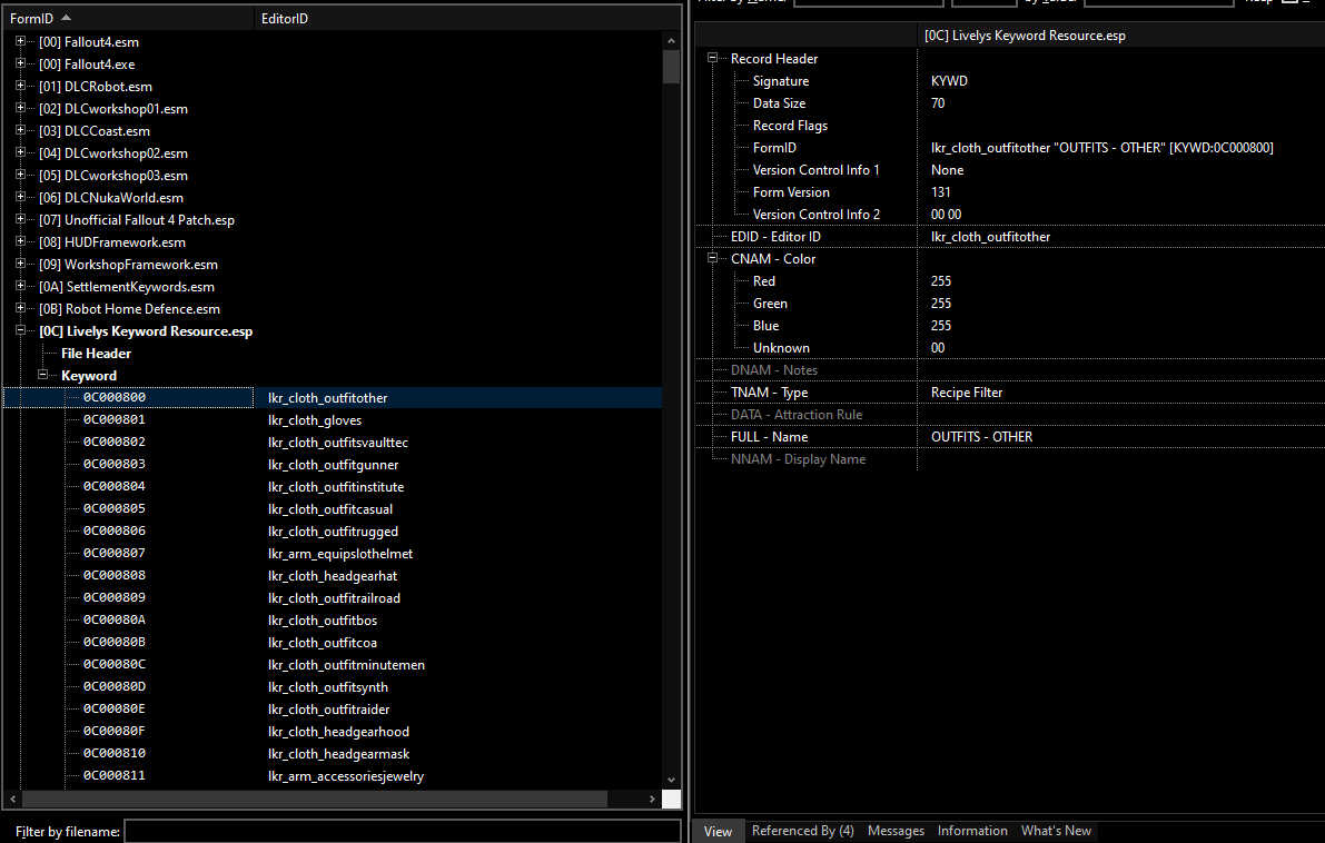 Custom prefix example