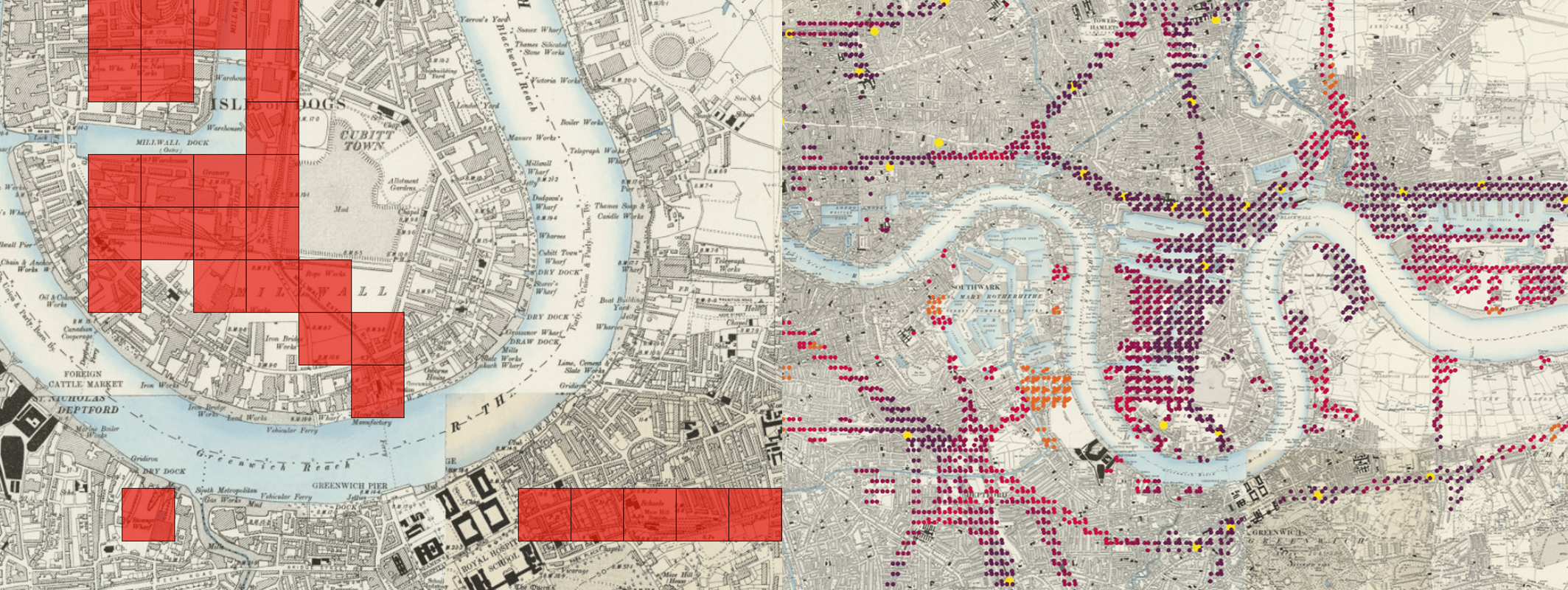 Annotated Map with Prediction Outputs