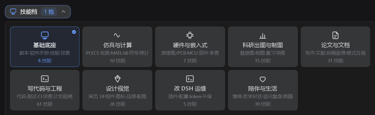 dsh-skill-sets