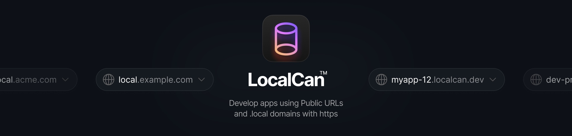 LocalCan - Public URLs and .local domains with automatic HTTPS