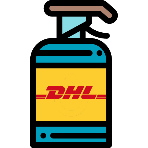 DHL-Seife Logo