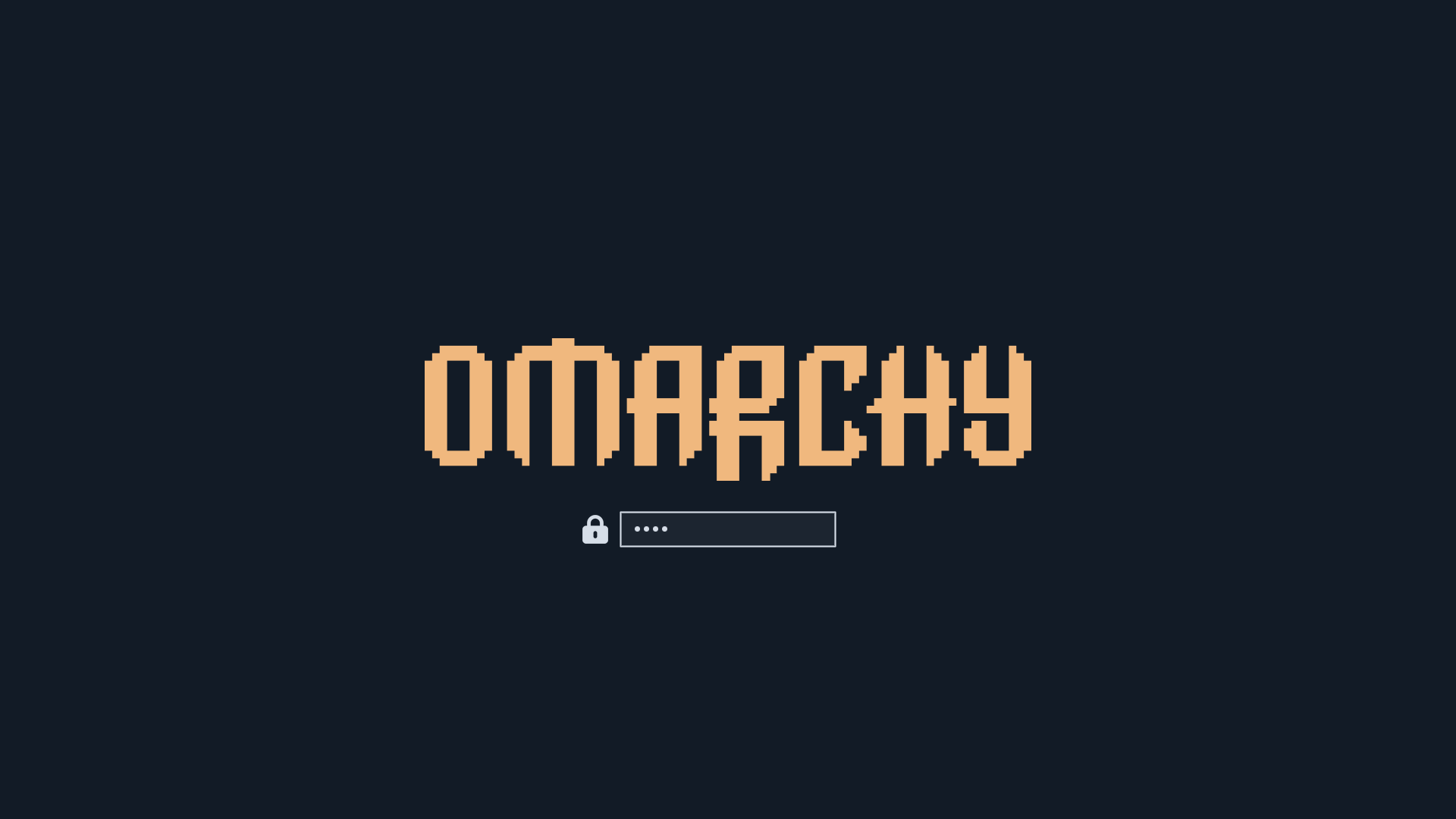 Boot unlock screen