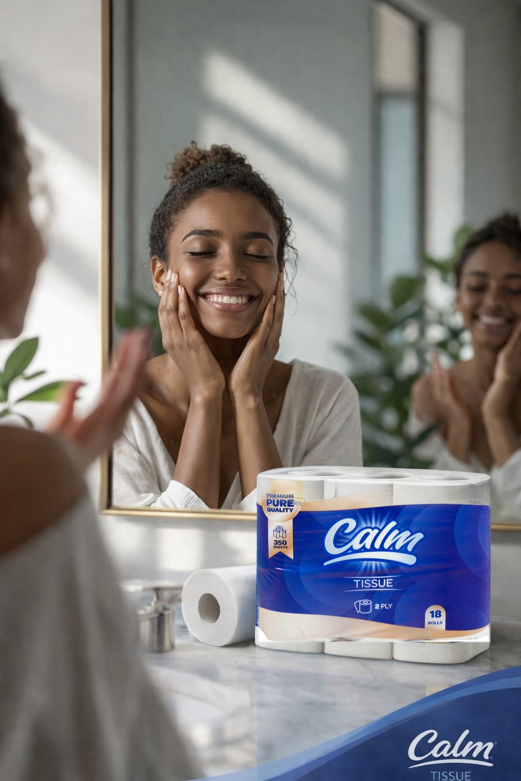 Soft bathroom sanctuary