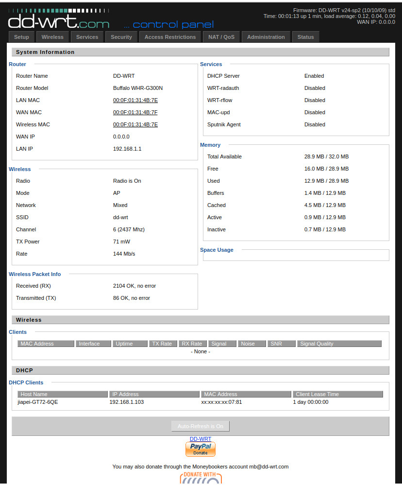 dd wrt v24 sp2 wireless bridge setup