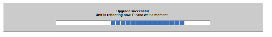 DD-WRT Upgrade Successful