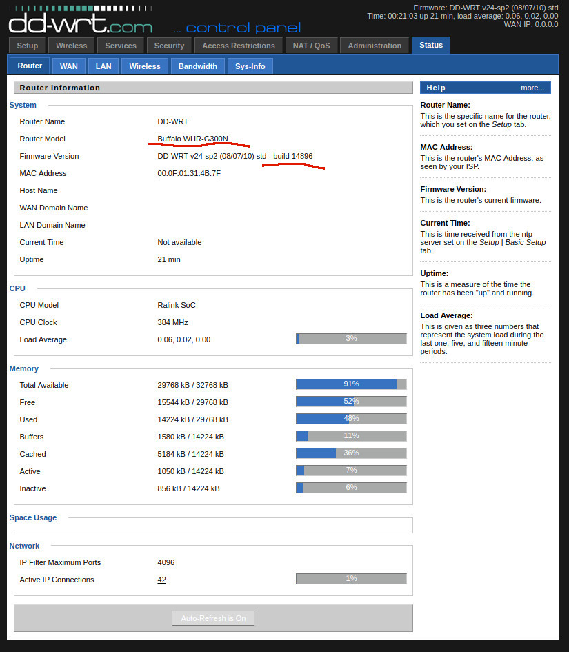 e4200 dd wrt download speeds