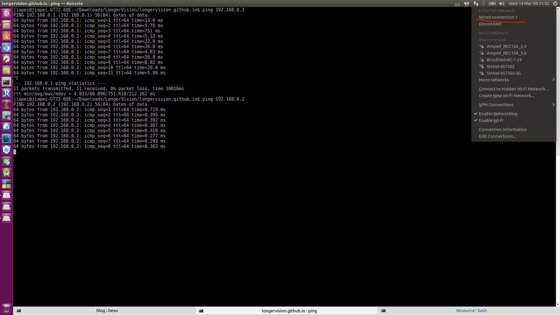 DD-WRT Wired Connection Between PC and Router 2, Namely, DD-WRT