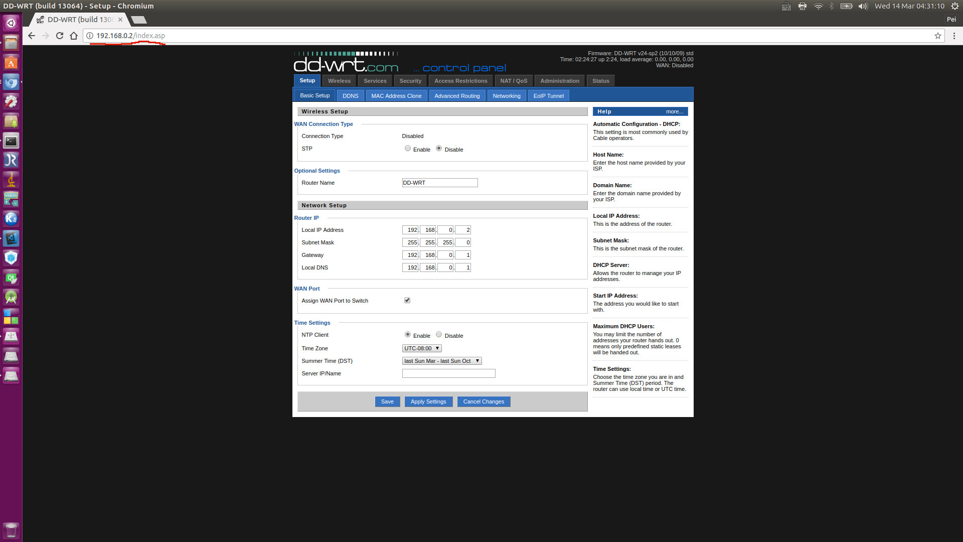 dd-wrt router configuration guide