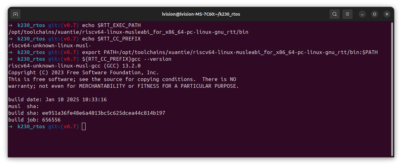 Toolchain Preparation
