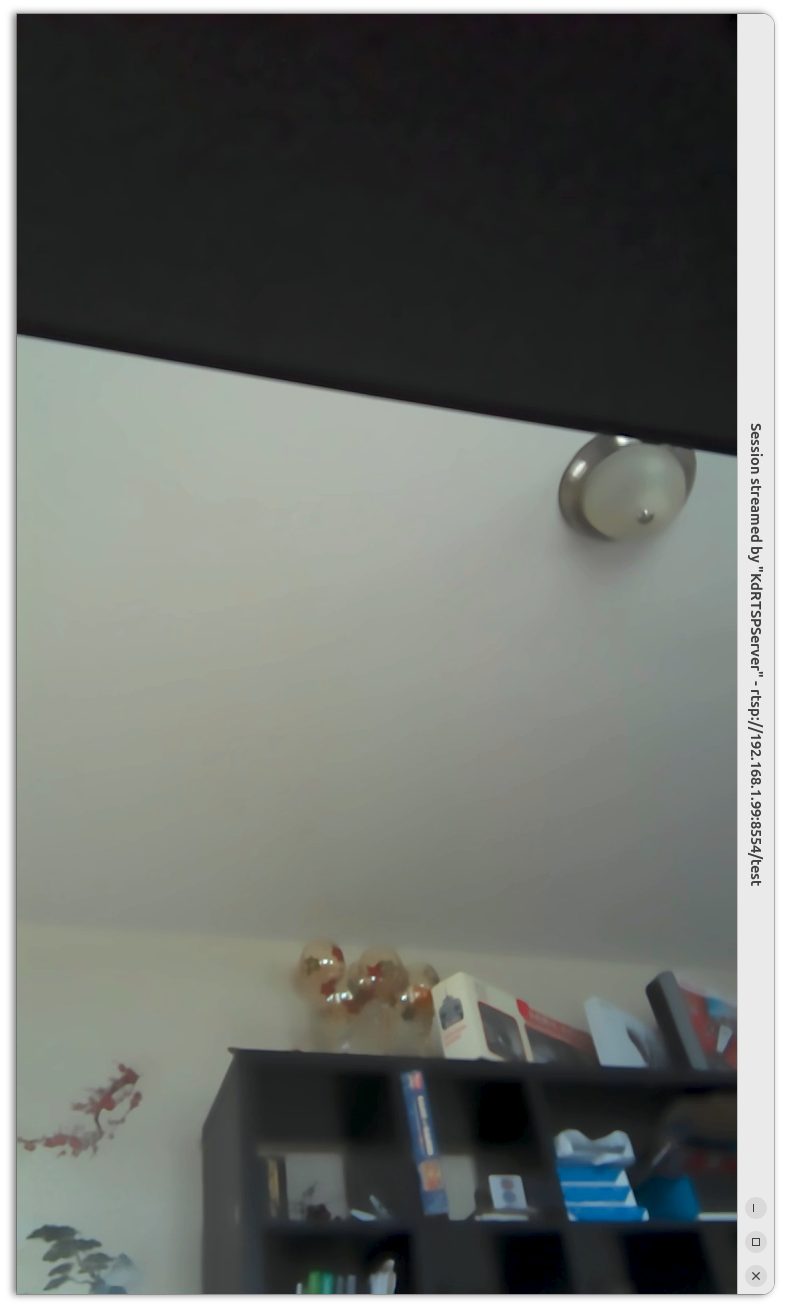 Demonstration of sample_rtspserver