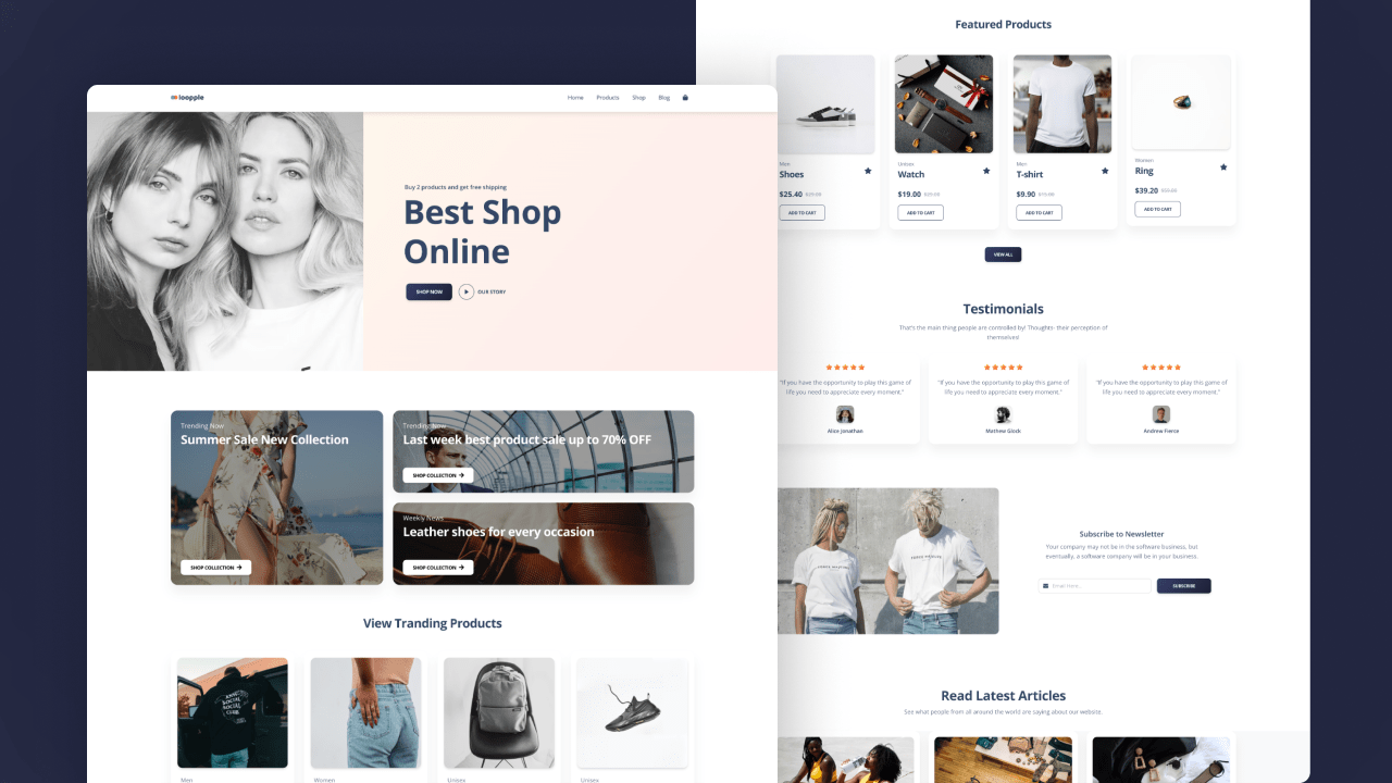 fashion-online-retailer-website