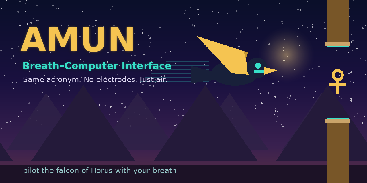 Amun — a Breath–Computer Interface